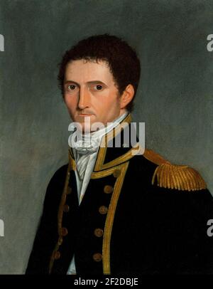 Portrait of Captain Matthew Flinders, RN,1774-1814. Stock Photo