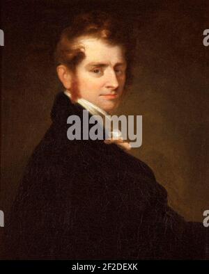 Portrait of John Arthur Roebuck M.P. (1801-1879). Stock Photo