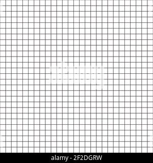 Grid paper. Abstract squared background with color graph. Geometric pattern for school, wallpaper, textures, notebook. Lined blank on transparent Stock Vector