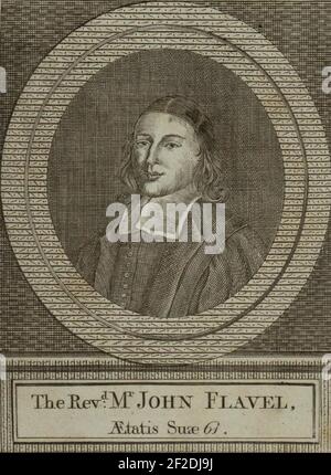 Portrait of Revd. Mr. John Flavel, aetatis suae 61 (4672870). Stock Photo