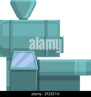 Coffee production line icon. Cartoon of coffee production line vector icon for web design isolated on white background Stock Vector