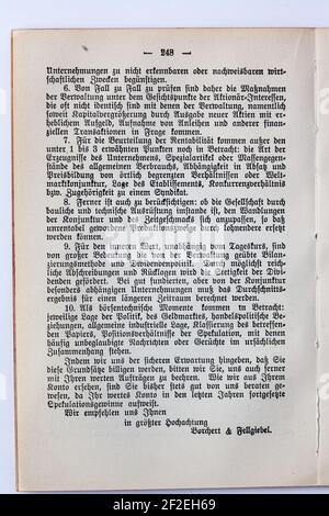 Praktische Korrespondenz des Kaufmanns 1914-248. Stock Photo