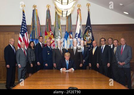 President Donald J. Trump Signs H.R. 374, H.R. 510, H.R. 873, and H.R. 2430 into Law.