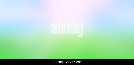 Soft blurred abstract green with blue background. Gradient background for illustration. Abstract bright green and blue colors background Stock Photo