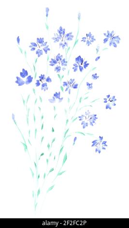 Dreamy Watercolor Floral Wallpaper