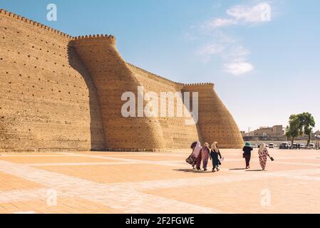 Ark Citadel, Bukhara, Uzbekistan Stock Photo