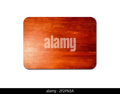 Handmade wood board texture isolated on white background with clipping path for design Stock Photo