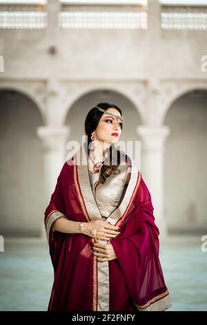 Indian bride Stock Photo