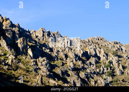 Tajo de la U, Zaffaraya pass, Andalucía, Spain, Europe