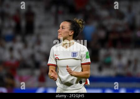 Lucy Bronze of England is in tears after the FIFA Women's World