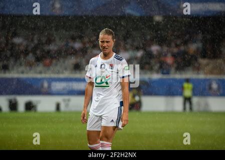 Auxerre, France. 21st May, 2023. Thierry Henry, consultant for  Prime  Video channel during the Ligue 1 Uber Eats football (soccer) match between  AJ Auxerre (AJA) and Paris Saint Germain (PSG) on