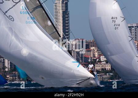 SAILING - ROLEX TROPHY RATING SERIES 2009 - SYDNEY (AUS) - 19/12/09 PHOTO : ANDREA FRANCOLINI / DPPILOKI Stock Photo