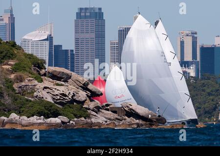 SAILING - ROLEX TROPHY RATING SERIES 2009 - SYDNEY (AUS) - 19/12/09 PHOTO : ANDREA FRANCOLINI / DPPIYENDYS Stock Photo