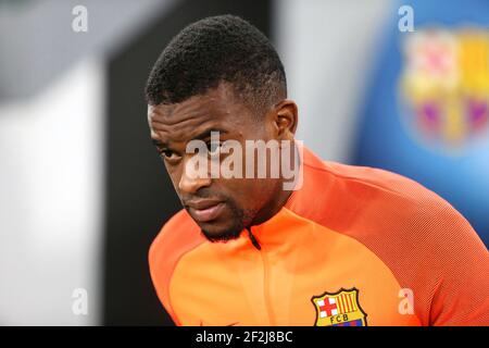 FC Barcelona's Nelson Cabral Semedo during training on November 21, 2017 before the UEFA Champions League football match between Juventus and Fc Barcelona in Turin, Italy - Photo Morgese - Rossini / DPPI Stock Photo