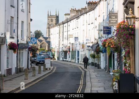 Brook Street, Tavistock, Devon, UK Stock Photo