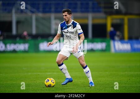 Remo Freuler (Atalanta BC) during the Italian championship Serie A football match between FC Internazionale and Atalanta BC on March 8, 2021 at Giuseppe Meazza stadium in Milan, Italy - Photo Morgese-Rossini / DPPI Stock Photo