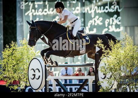 Edwina Tops Alexander riding Cinsey during the Longines Paris