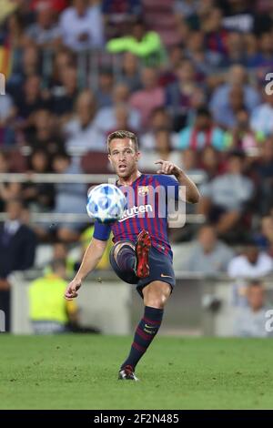 Arthur of FC Barcelona during the UEFA Champions League, Group B football match between FC Barcelona and PSV Eindhoven on September 18, 2018 at Camp Nou stadium in Barcelona, Spain - Photo Manuel Blondeau / AOP Press / DPPI Stock Photo