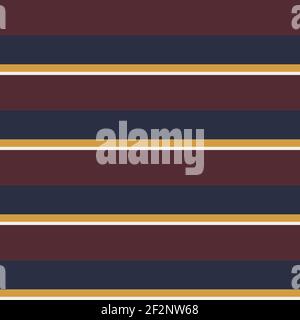 Varsity seamless stripes pattern. Abstract vector background. Stylish colors. College look Stock Vector