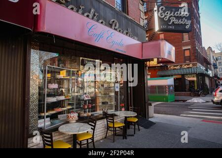Egidio Pastry on 622 East 187th St in Little Italy, in the Bronx, in New York City Stock Photo