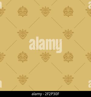 Seamless pattern decoration. Decoration background abstract vintage. Vector illustration flat Stock Vector