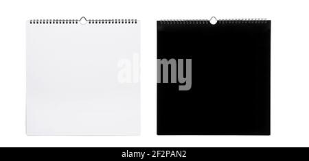 White and black notepad Stock Photo