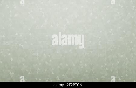 Abstract geometric background, pattern of triangles in sage green, design for poster, banner, card and template. Vector illustration Stock Vector