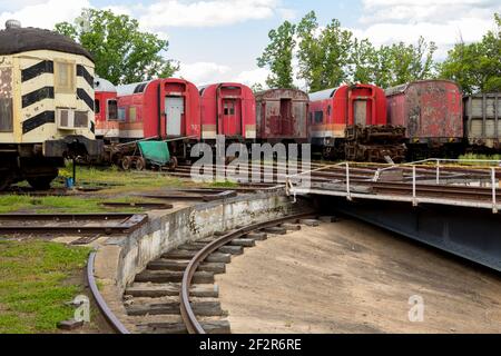 Lachlan Valley Railway Museum, Cowra, NSW Australia Stock Photo