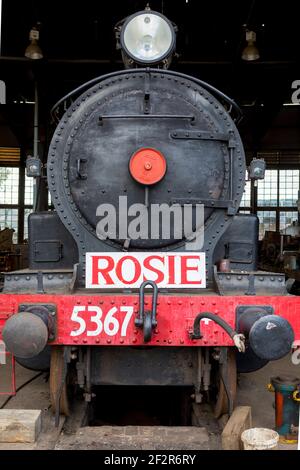 Lachlan Valley Railway Museum, Cowra, NSW Australia Stock Photo