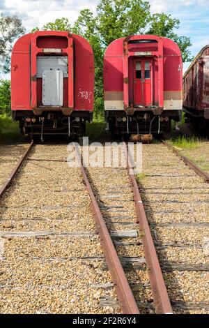 Lachlan Valley Railway Museum, Cowra, NSW Australia Stock Photo