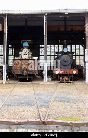 Lachlan Valley Railway Museum, Cowra, NSW Australia Stock Photo