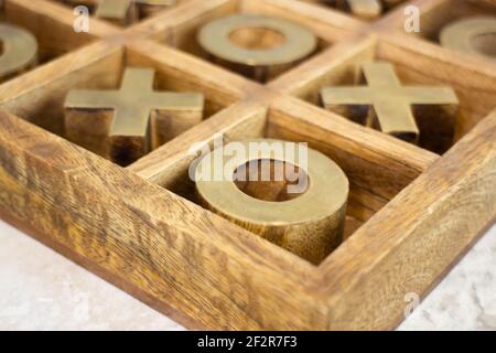 Wood o x board games decoration, stock photo Stock Photo