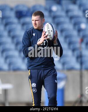 BT Murrayfield Stadium, Edinburgh.Scotland, UK. 13th Mar, 21. Guinness Six Nations Match vs Ireland . Credit: eric mccowat/Alamy Live News Stock Photo