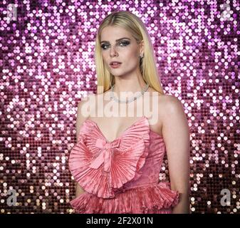 Lucy Boynton attending the Bohemian Rhapsody World Premiere held at The SSE Arena, London. Stock Photo