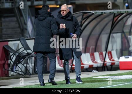 WAALWIJK - RKC Waalwijk coach Henk Fraser during the Dutch Eredivisie ...