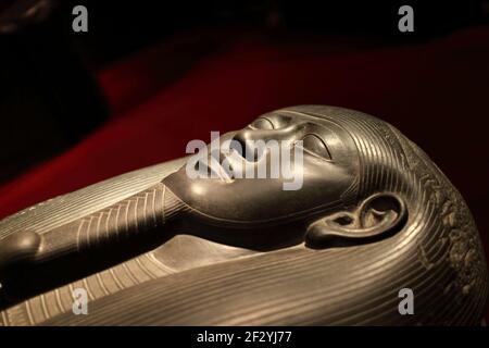 Tabnit Sarcophagus of Tabnit. Egyptian king of Sidon. 6th century BC ...