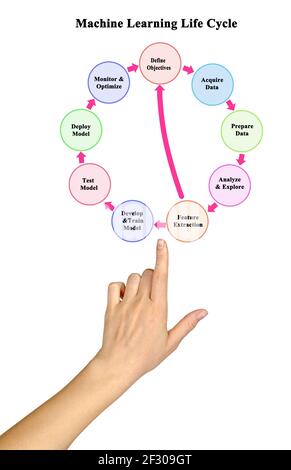Components of Machine Learning Lifecycle Stock Photo - Alamy