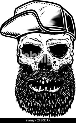 Calavera Beard Skull Day of the Dead, Skull Tattoo Design, color, human  Skull Symbolism, hair png | PNGWing