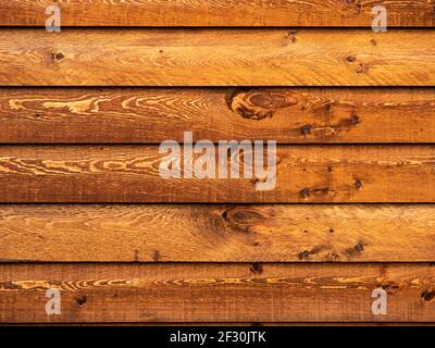 varnished wood texture, horizontal background Stock Photo