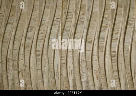 wooden 3d panel.Eco wood 3d tiles. Material wood oak. High quality seamless realistic texture. For wall, web, floor Stock Photo