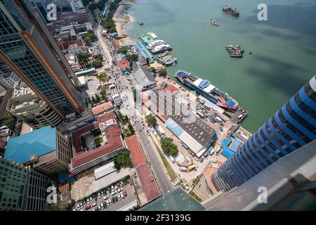 Dar Es Salaam capital of Tanzania in Africa Stock Photo