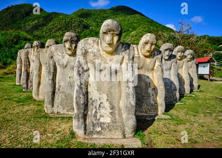 Anse Cafard Slave Memorial In Martinique, Caribbean Stock Photo - Alamy