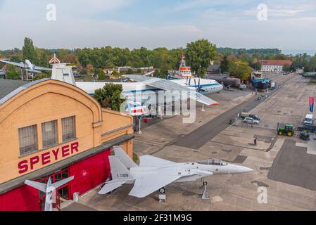 Speyer, Germany, September 16, 2020: Open-air exhibition at the Technik museum in Speyer, Germany Stock Photo