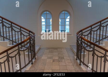 Reykjavik, Iceland, August 31, 2020: Exhibits at the culture house of Reykjavik, Iceland Stock Photo