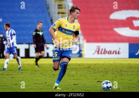 Odense, Denmark. 14th Mar, 2021. Andreas Maxso (5) of Broendby IF seen during the 3F Superliga match between Odense Boldklub and Broendby IF at Nature Energy Park in Odense. (Photo Credit: Gonzales Photo/Alamy Live News Stock Photo