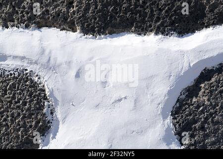 background of a grey and white wall Stock Photo