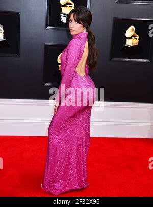 Camila Cabello  at  61st Annual Grammy Awards, Staples Center, Los Angeles, CA, United States   February 10, 2019. . Stock Photo