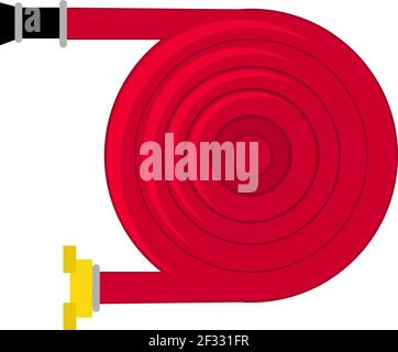 Water pipe, illustration, vector on white background. Stock Vector