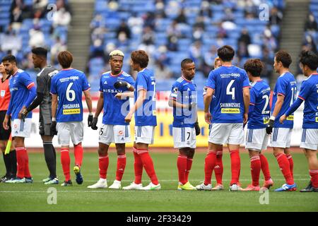 Yokohama F. Marinos team group during the 2021 J1 League soccer