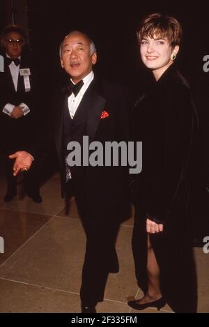 Pat Morita at the 47th Golden Globe Awards January 20, 1990 on Credit: Ralph Dominguez/MediaPunch Stock Photo